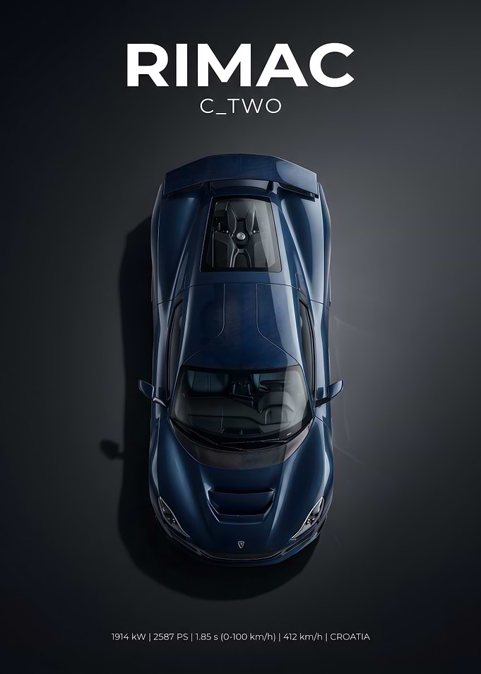 Rimac C_Two Top View