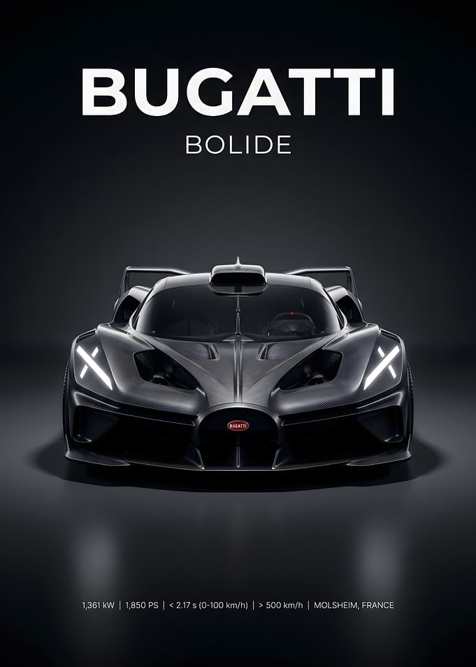 Bugatti Bolide Hypercar