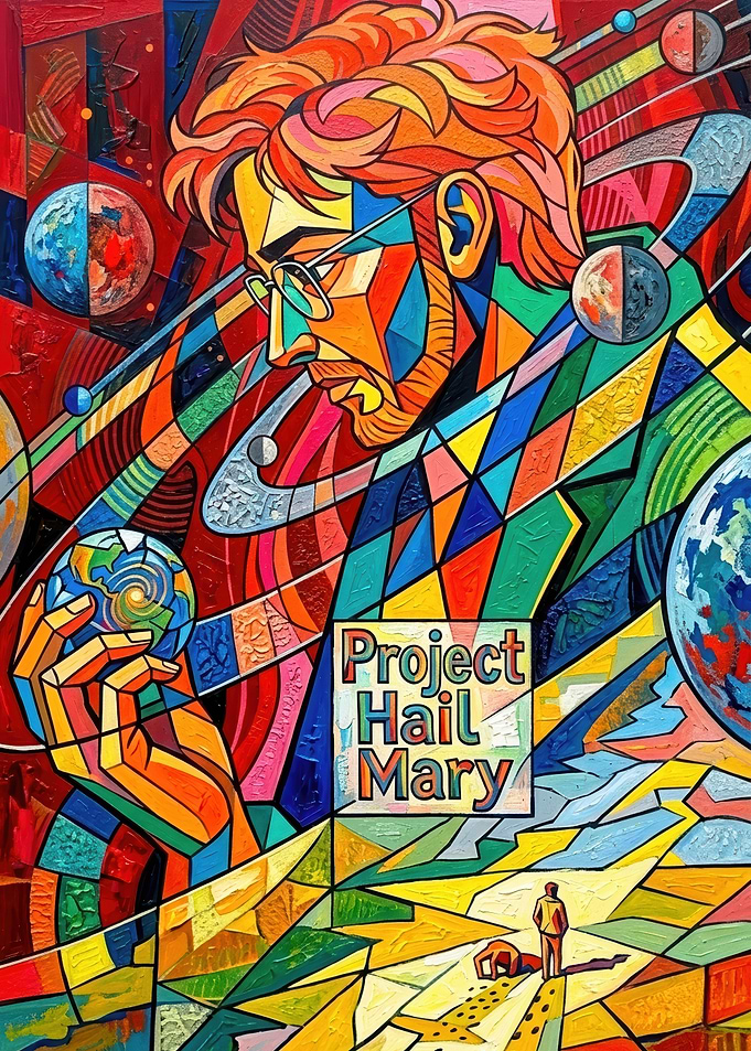 Project Hail Mary Sci-Fi Art