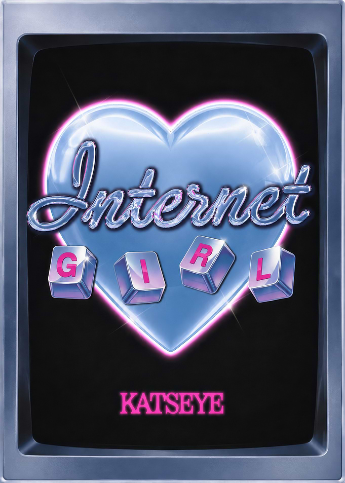 Internet Girl Retro TV Art