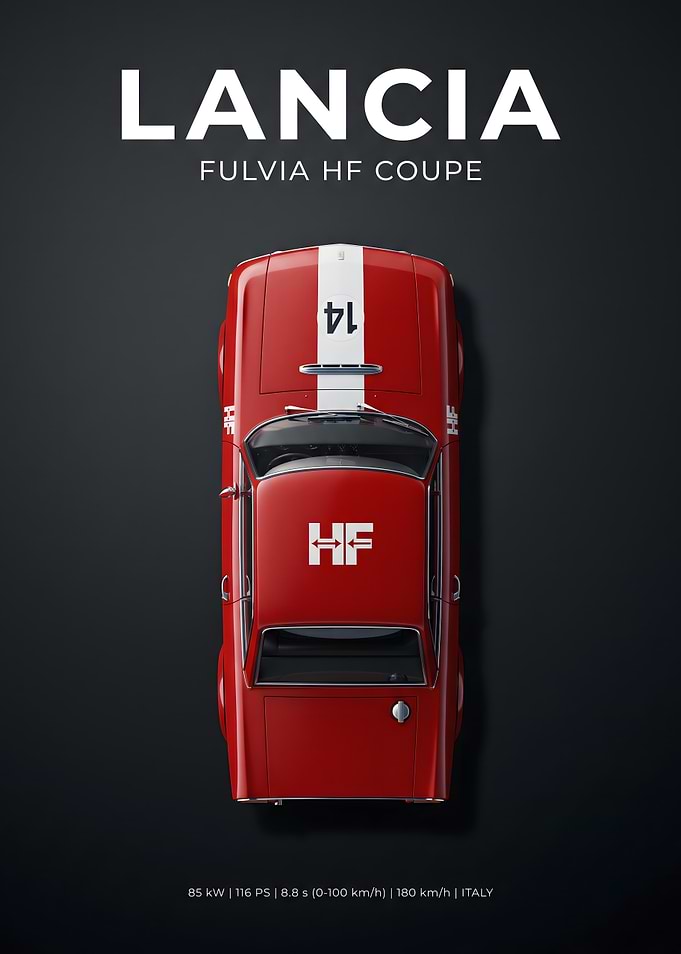 Lancia Fulvia HF Coupe