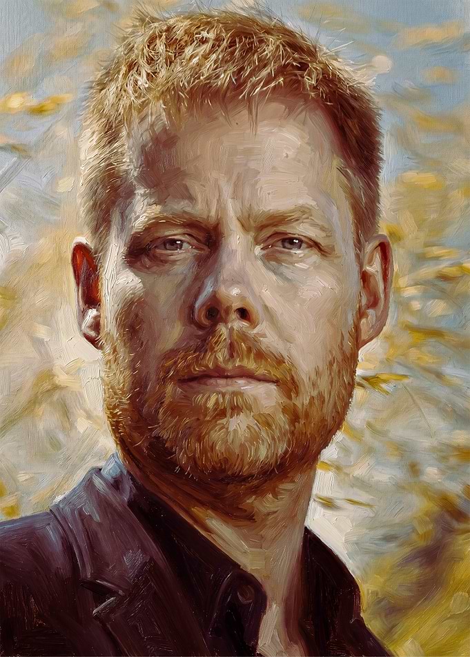 Oil Painting Portrait of a Man