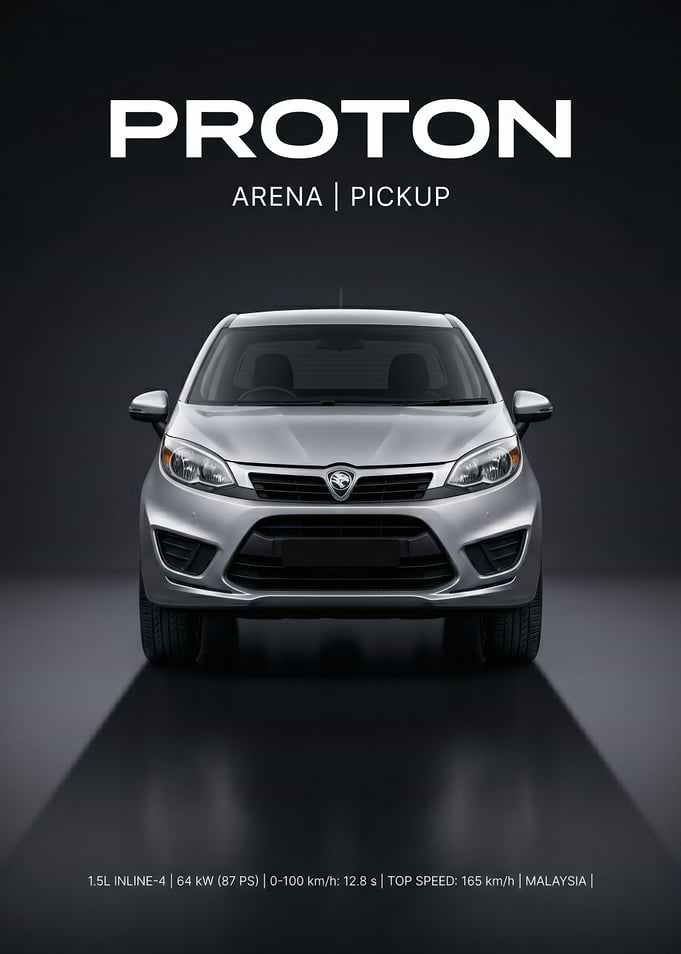 Proton Arena Pickup Car