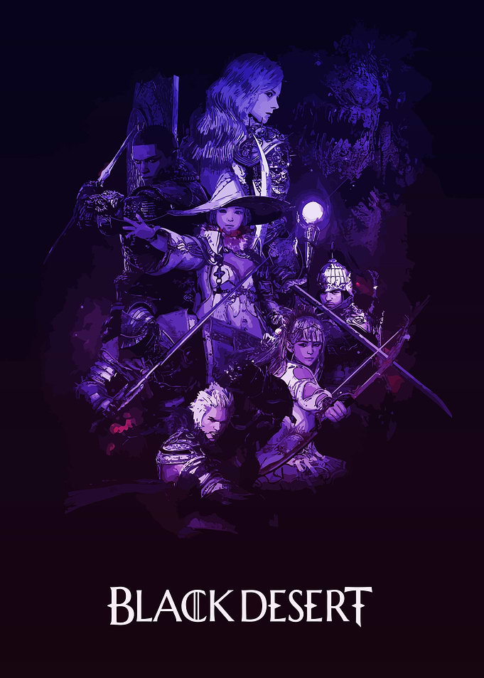 Black Desert Game Characters