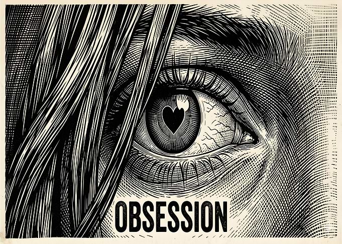Obsession Eye Heart Graphic