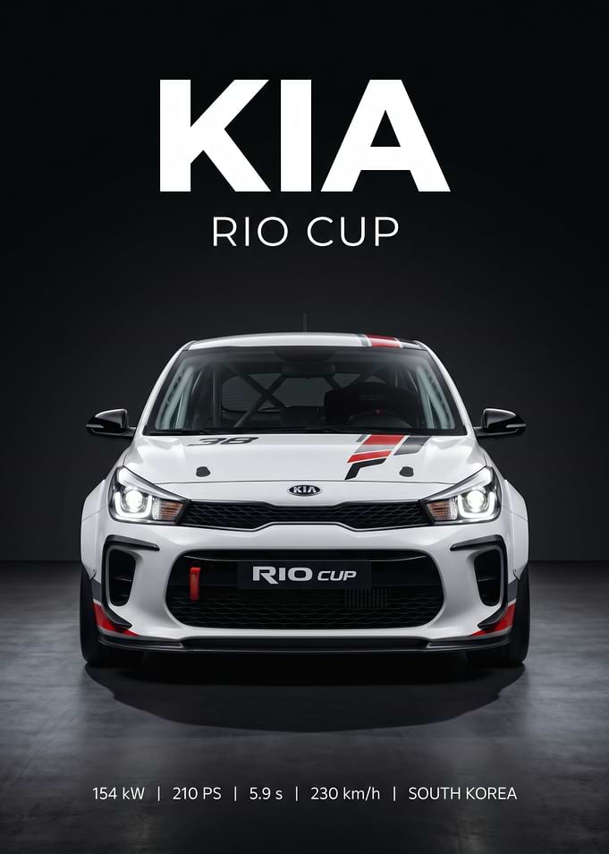 Kia Rio Cup Race Car