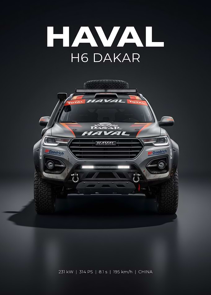 Haval H6 Dakar Rally Car