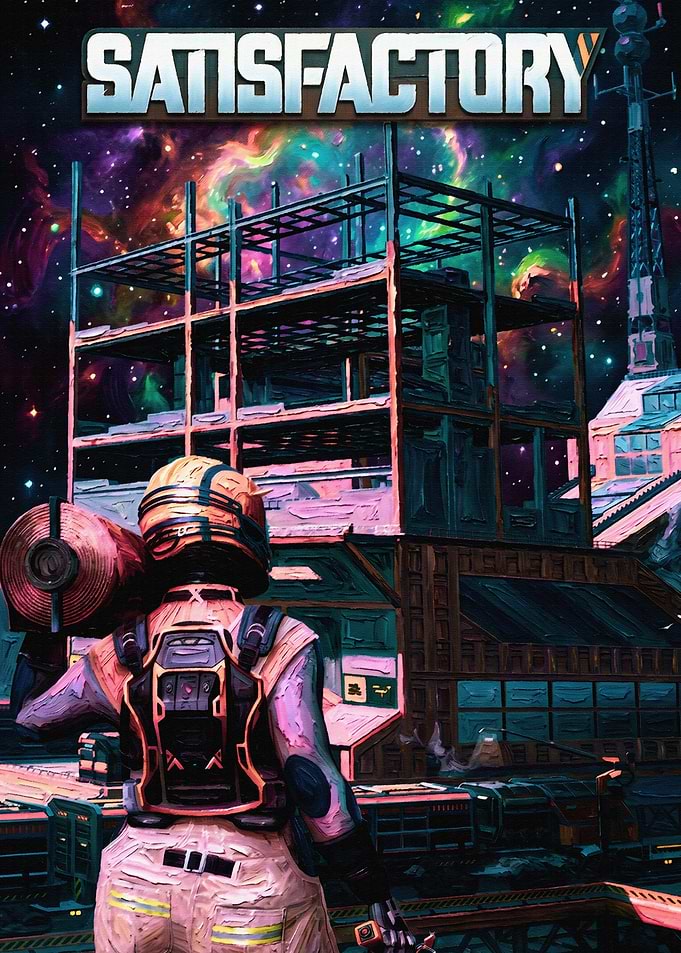 Satisfactory Game Art