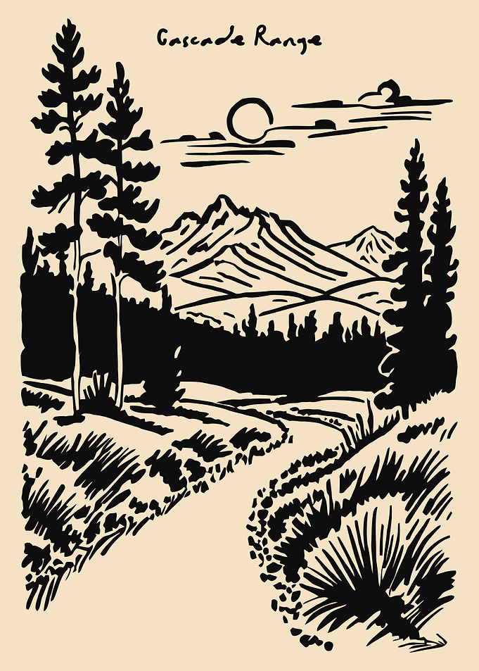 Cascade Range Landscape