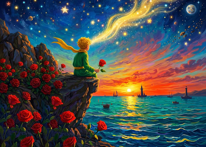 The Little Prince and the Rose