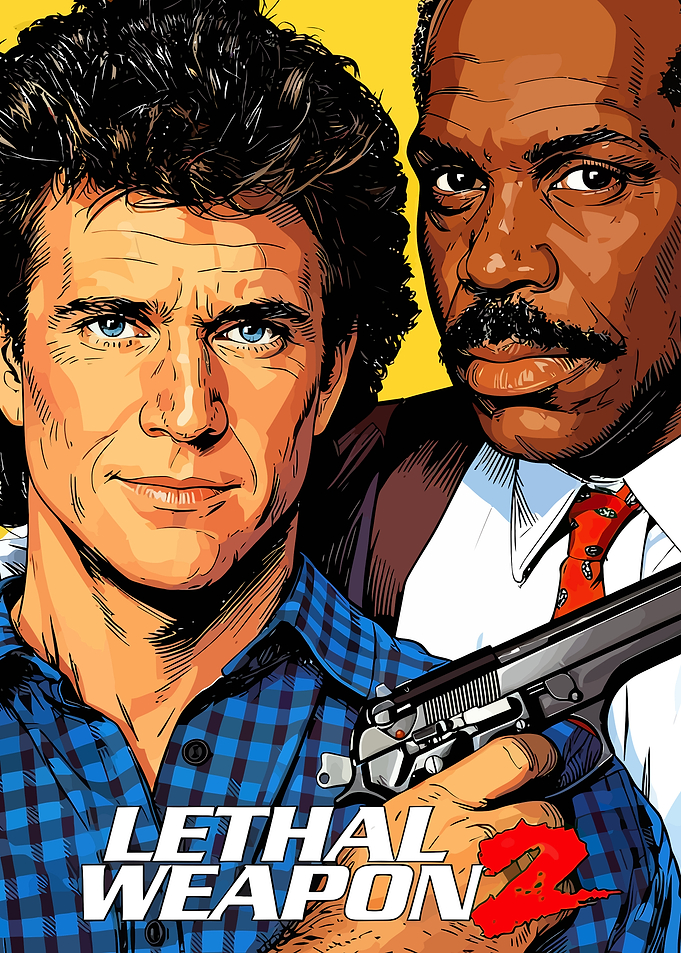 Lethal Weapon 2 Movie Poster