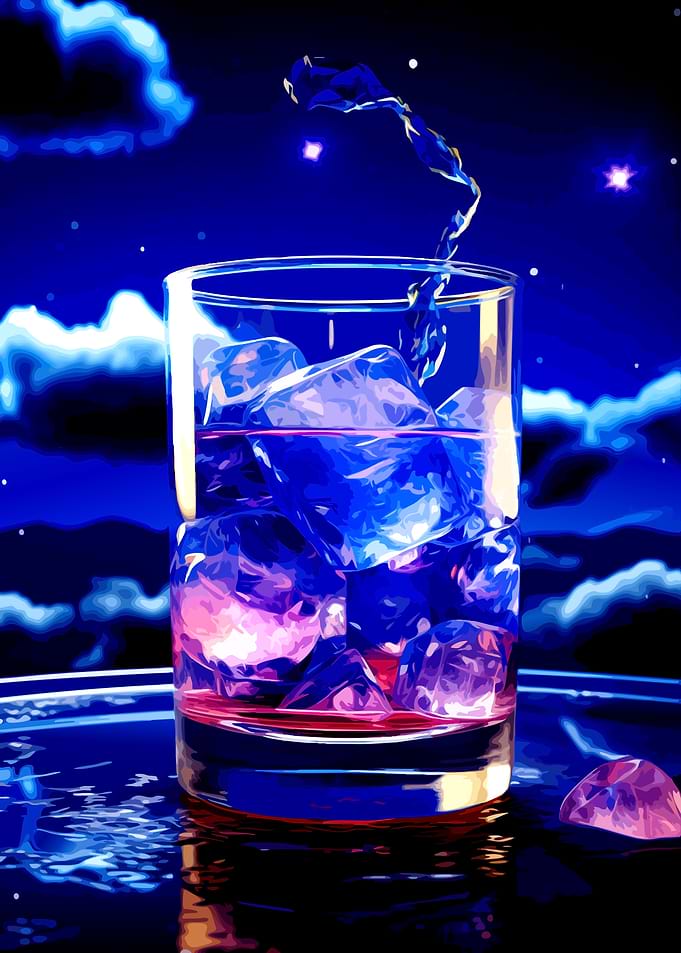 Cosmic Cocktail with Ice