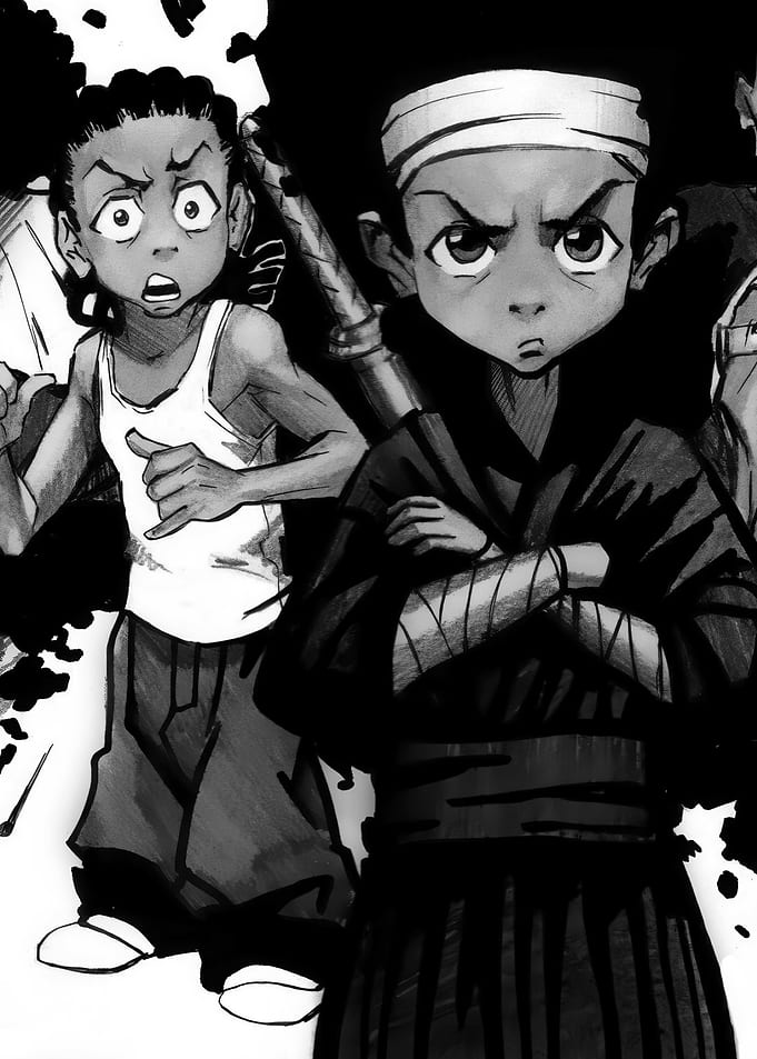 The Boondocks Characters in Action