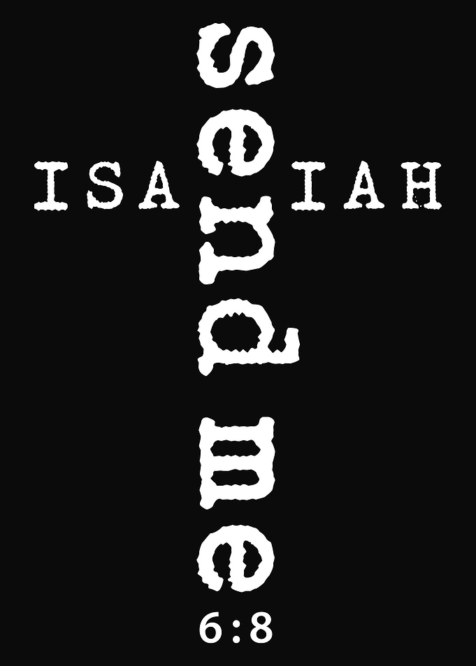 Isaiah 6:8 Send Me Cross Christian art