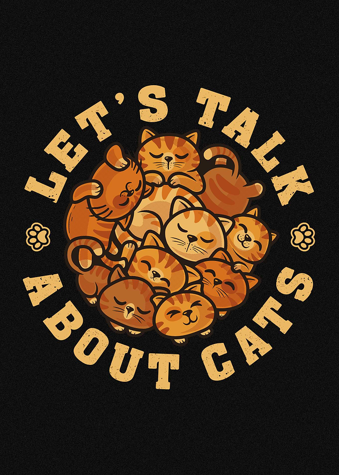 Let's Talk About Cats Illustration