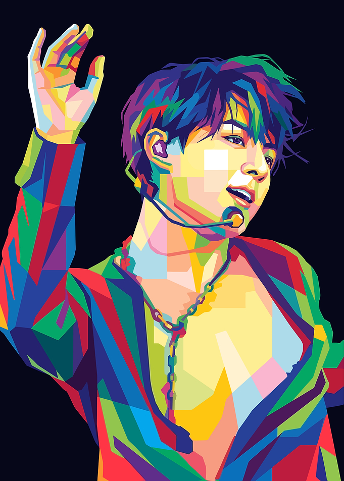 Jungkook Pop Art Portrait
