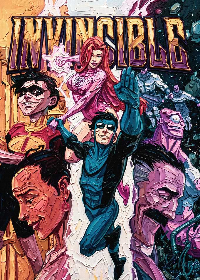 Invincible Comic Book Cover