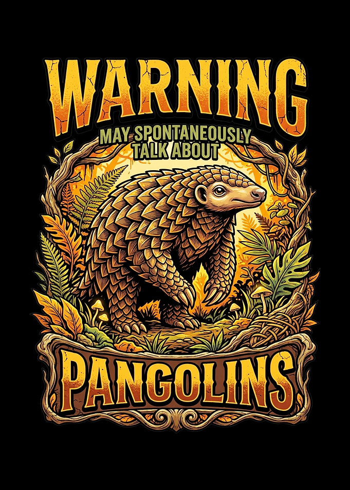 Pangolin Warning Art