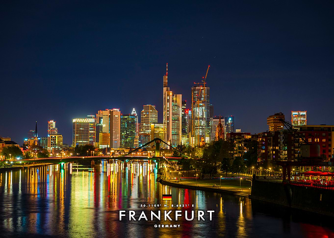 Frankfurt Skyline at Night