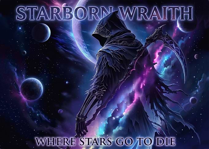 Starborn Wraith in Cosmic Nebula