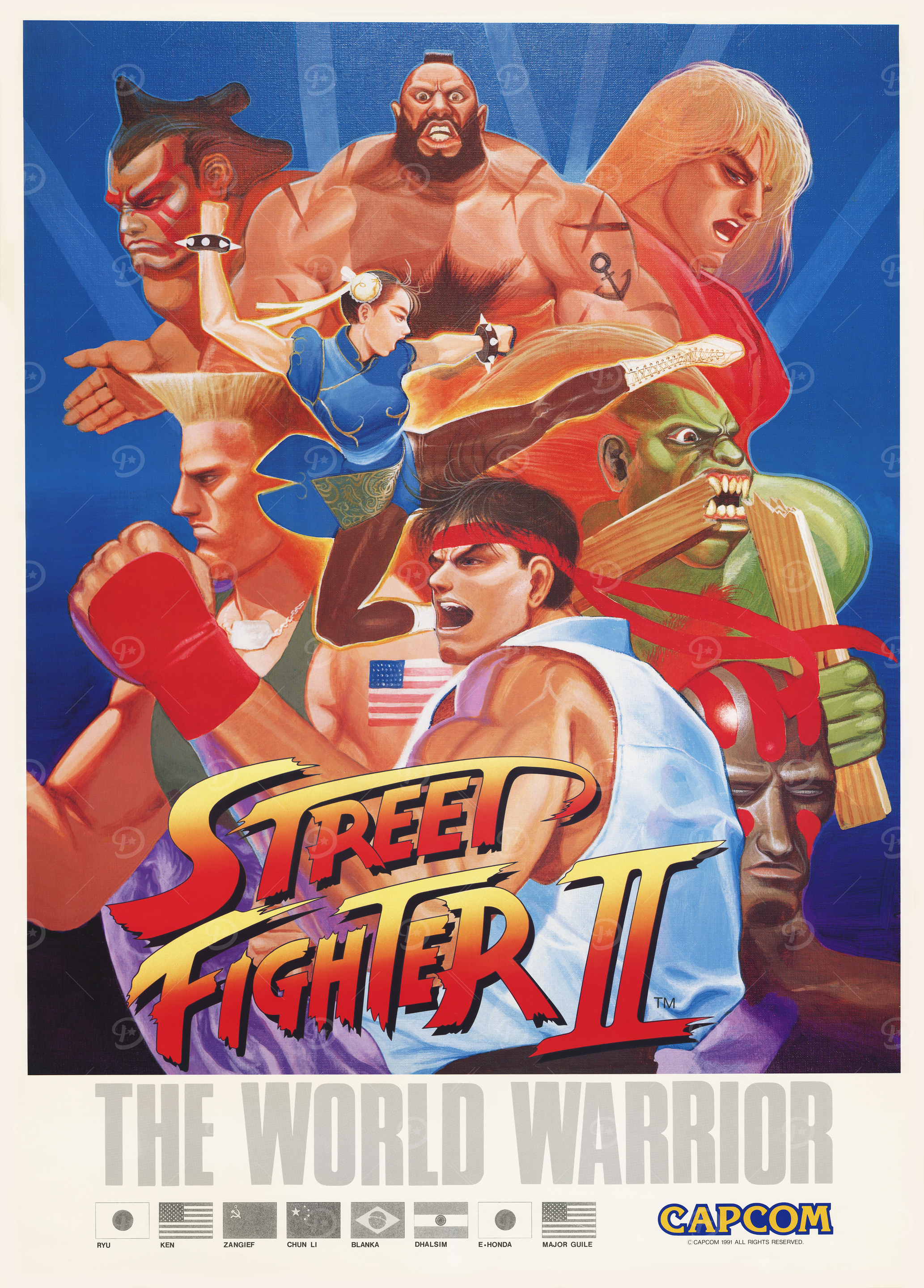 Street Fighter Posters - Officially licensed merchandise, pictures