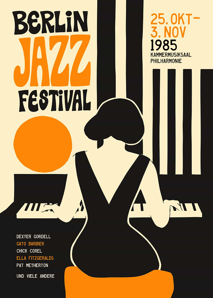 Berlin Jazz Festival Poster