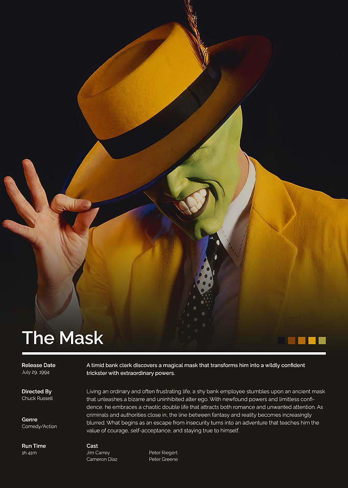The Mask Movie Poster