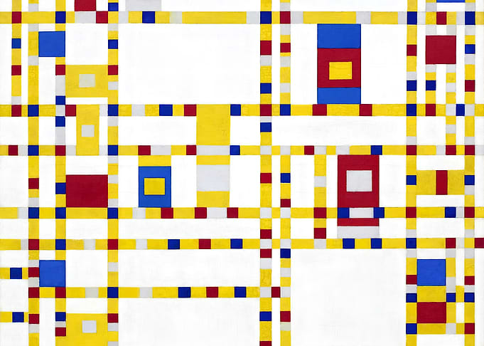 Piet Mondrian - Broadway Boogie Woogie