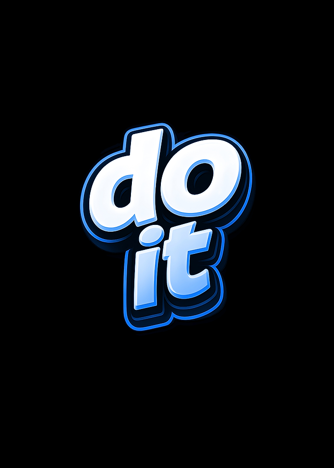 Do It Text Art
