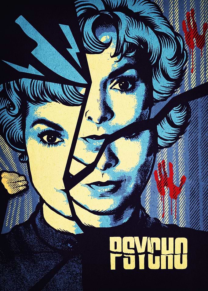 Psycho Movie Poster