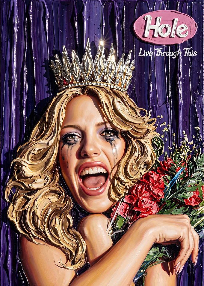 Live Through This Album Cover Art Painting