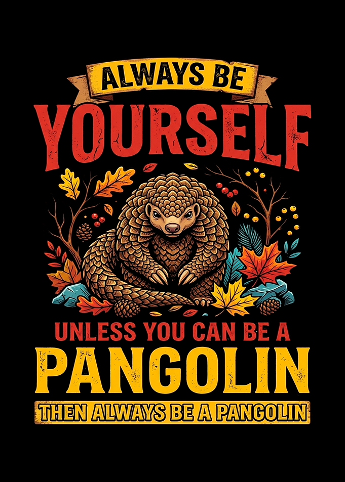 Always Be Yourself Unless You Can Be a Pangolin
