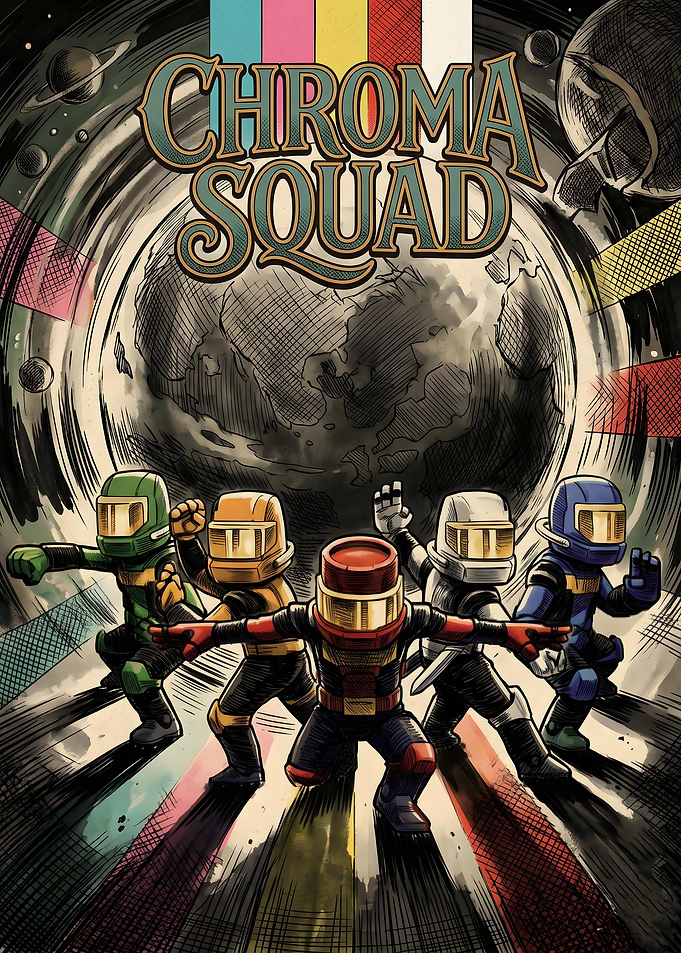 Chroma Squad Game Art