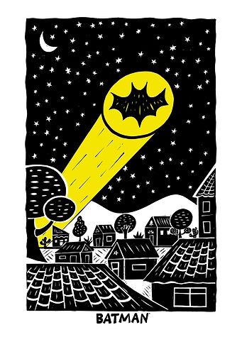 Bat-Signal Illuminates the Night