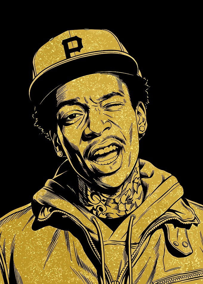 Wiz Khalifa Portrait