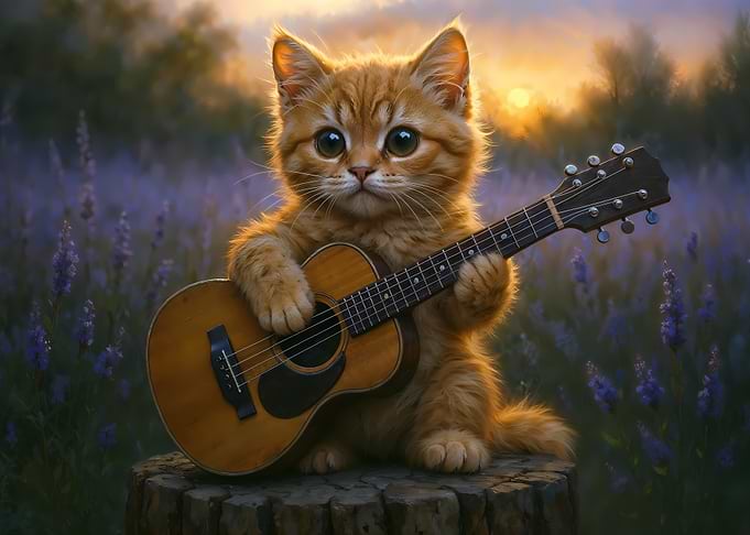 In the Lavender Glow, a Melody Begins