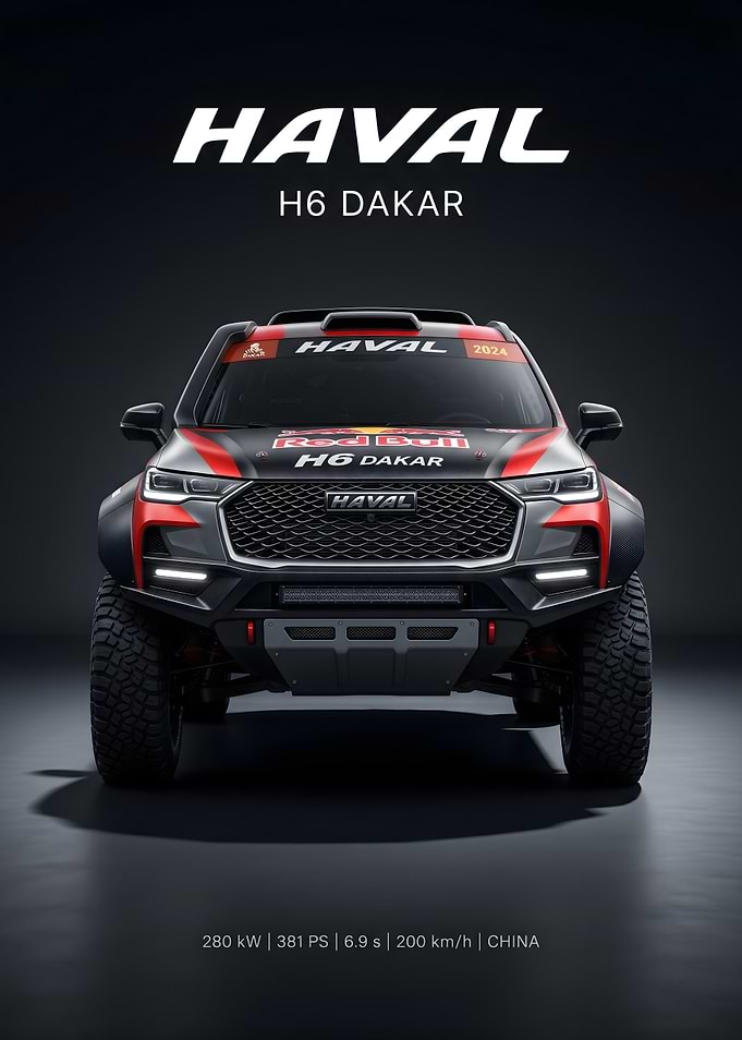 Haval H6 Dakar Rally Car