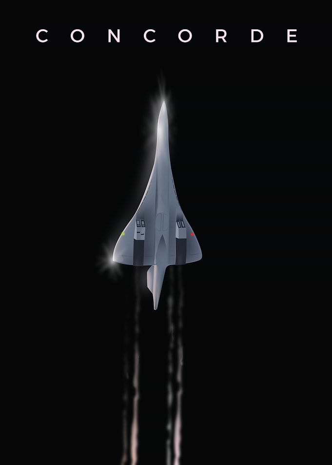 Concorde Supersonic Jet