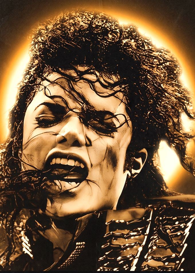 Michael Jackson Thriller Portrait