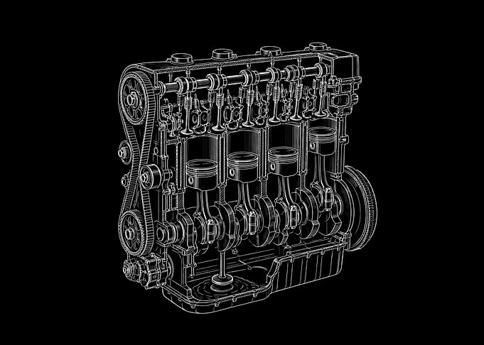 Internal Combustion Engine Diagram