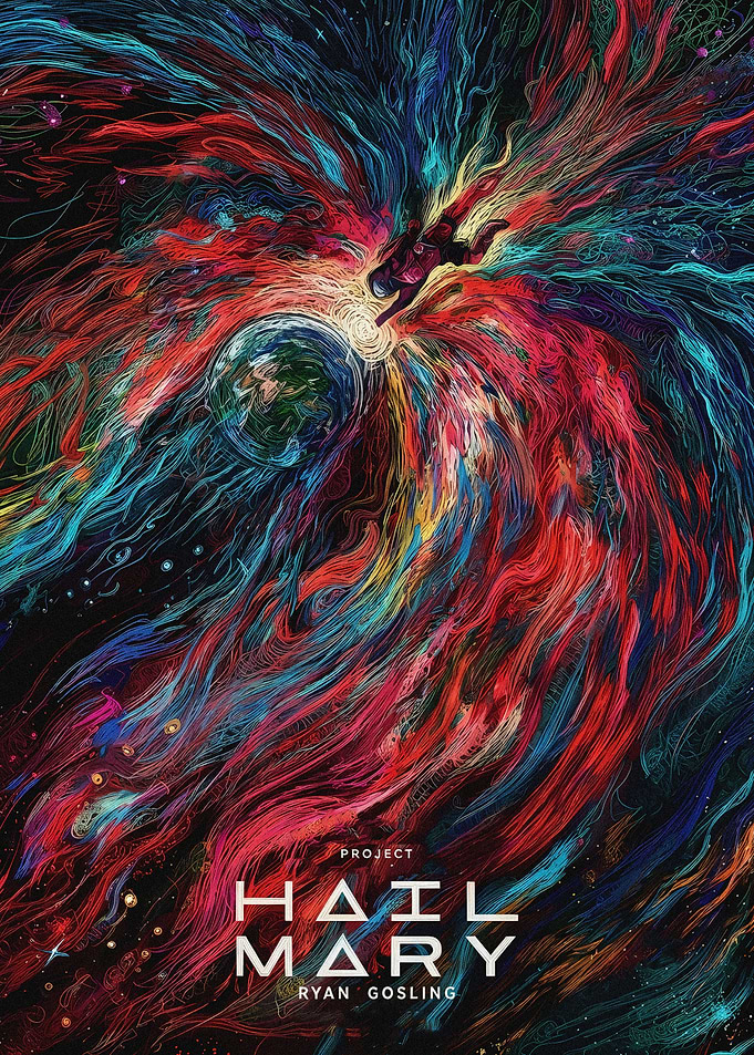 Project Hail Mary Ryan Gosling Poster