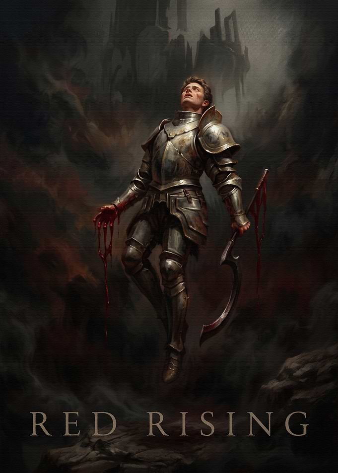 Red Rising Knight in Armor