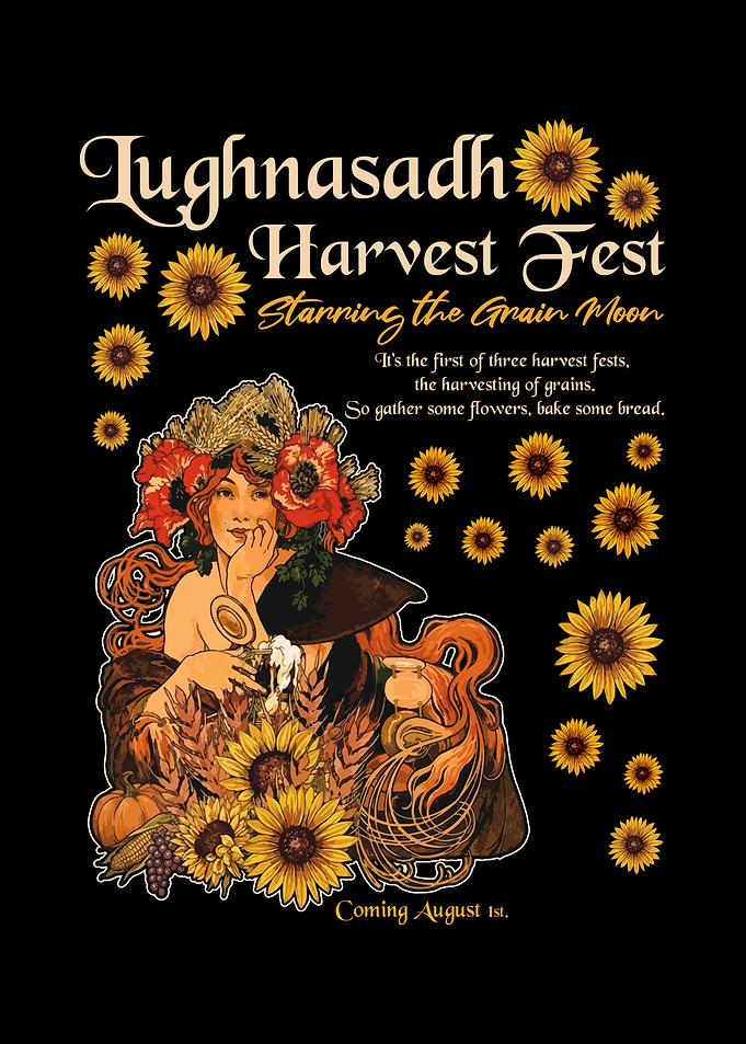 Lughnasadh Harvest Festival Poster