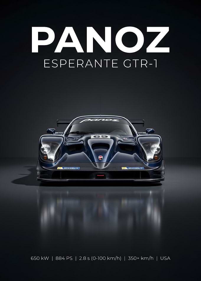 Panoz Esperante GTR-1 Race Car