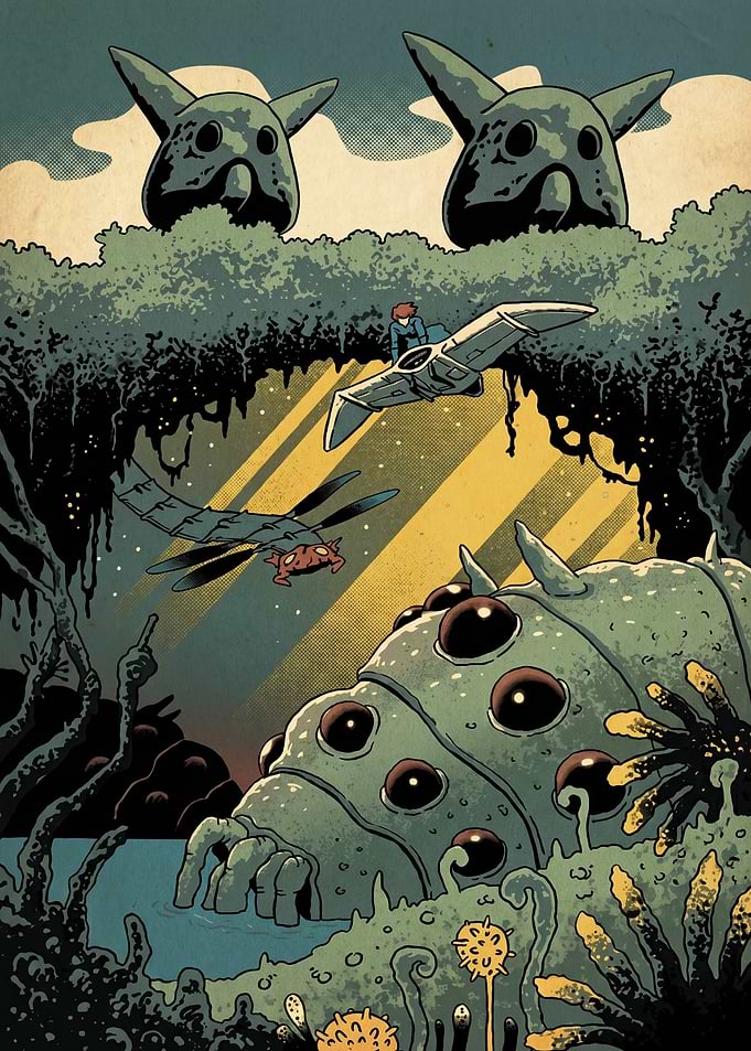 Alien Jungle Encounter