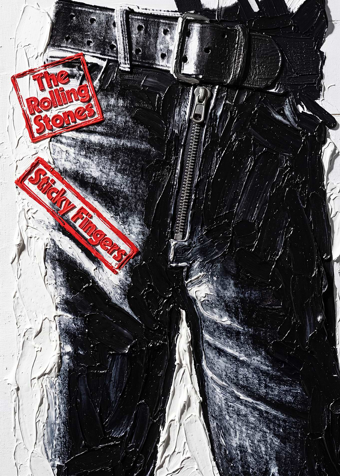 Sticky Fingers Album Cover Art Painting