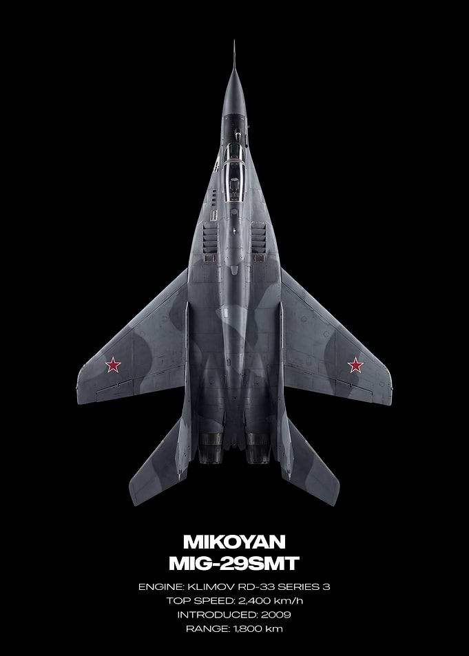 Mikoyan MiG-29SMT Fighter Jet
