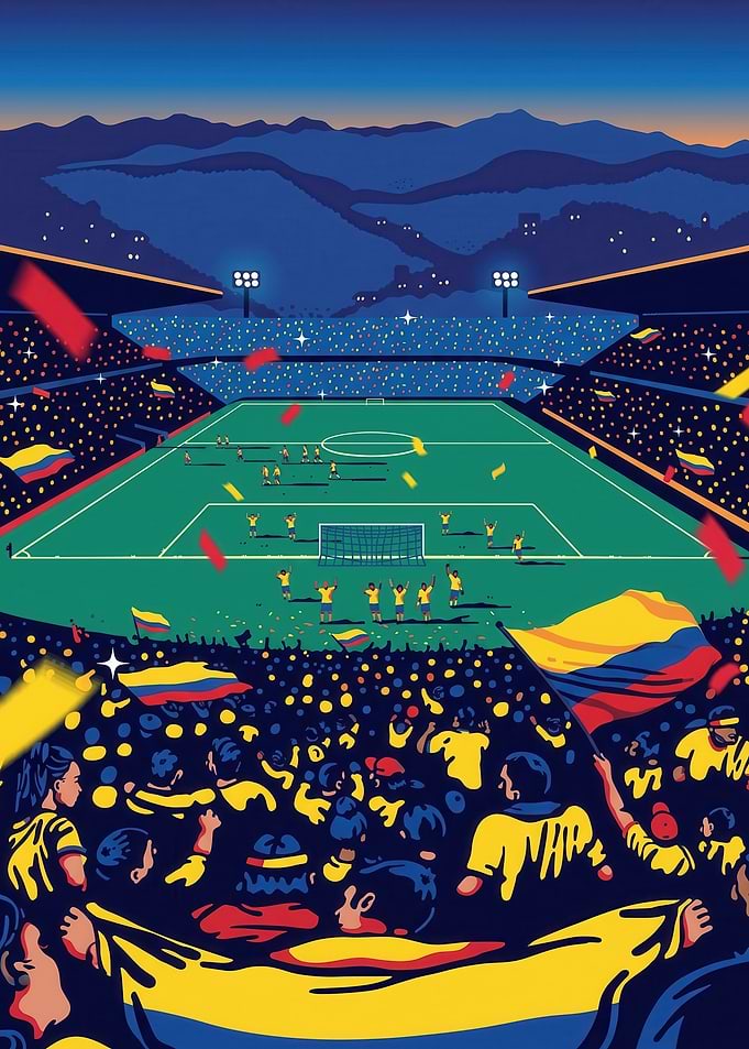 The Colombian Roar of the Crowd