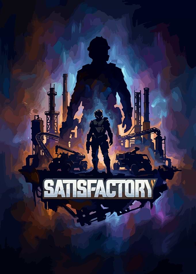 Satisfactory Game Art