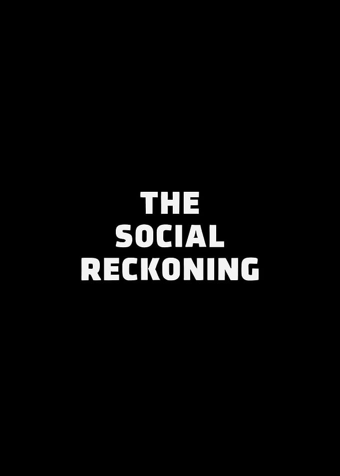 The Social Reckoning Text Art